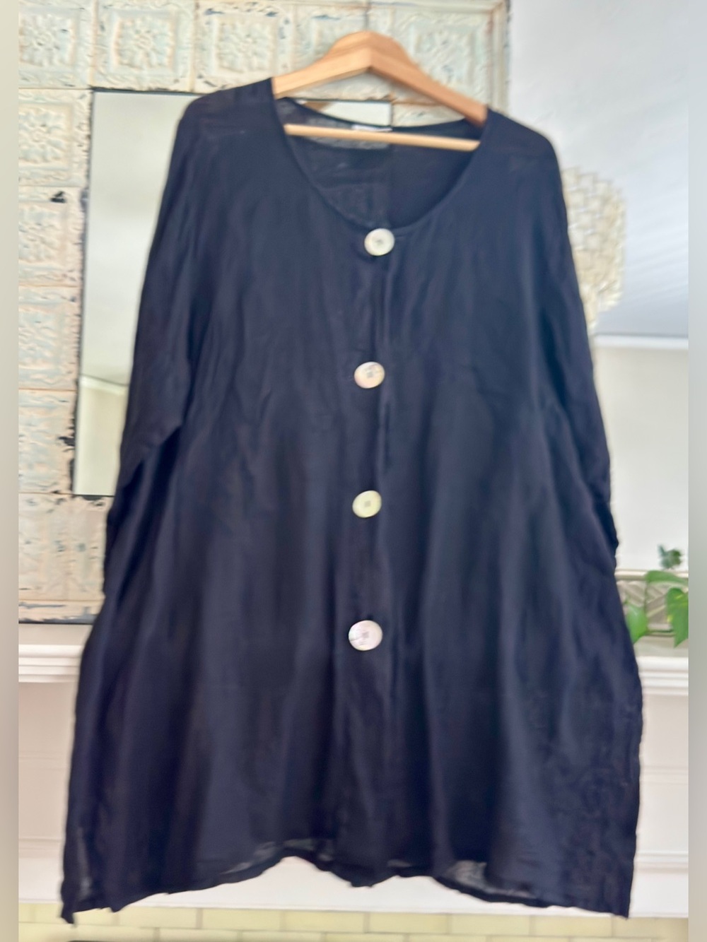Vintage Habitat Linen Shift/Tunic